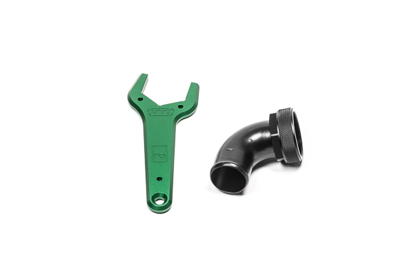 Radium Engineering — Radium Engineering 24AN 75 Deg Hose End w/ Wrench - view 3